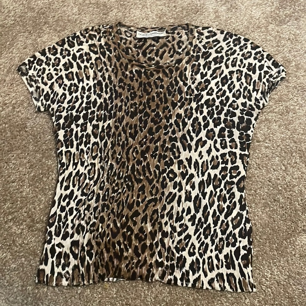 Vintage Dolce & Gabbana Leopard Top